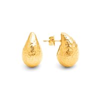 Orecchini Giovanni Raspini Donna Goccia martellati in Argento 12359 - 12359